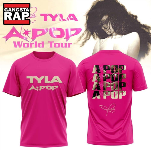 Tyla A POP World Tour Signature 2026 T Shirt , Music Trending 3D Shirt