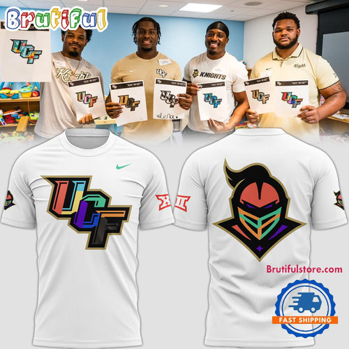 UCF Knights Football T Shirt Designed By Pediatric Patients At Arnold Palmer Hospital For Children