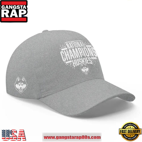 UConn Huskies Women’s Basketball 2025 National Champions Zip Classic Cap Hats