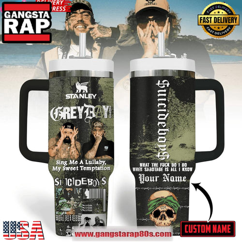 $uicideboy$ Custom Name Stanley Tumbler Cup 40oz