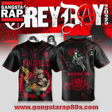 $UICIDEBOY$ Grey Day Tour Merch 2025 Baseball Jersey