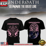 Underoath 2026 Define the Great Line 20th Anniversary Tour All Over Print T Shirt