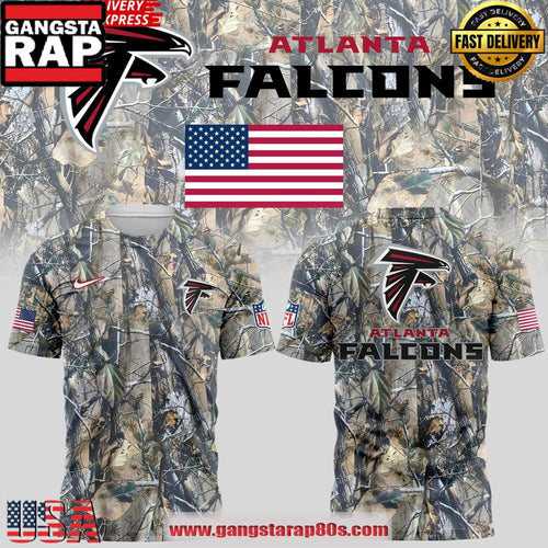USA Atlanta Falcons 2025 Limited Edition Camo Unisex T Shirt