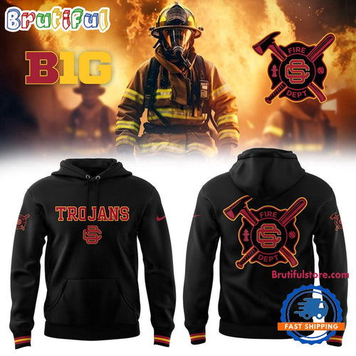 USC Trojans x Firefighter Appreciation Night Limited Edition Hoodie T-Shirt