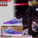 Utah Jazz Acceptance Limited Edition Air Force 1 Running Sneakers Shoes