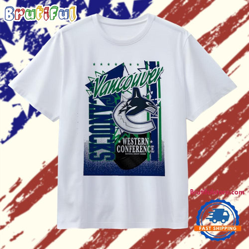 Vancouver Canucks Western Conference NHL logo T Shirt