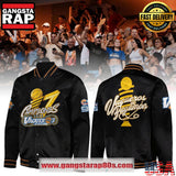 Vaqueros de Bayamon 17 Campeones BSN Black Baseball Jacket
