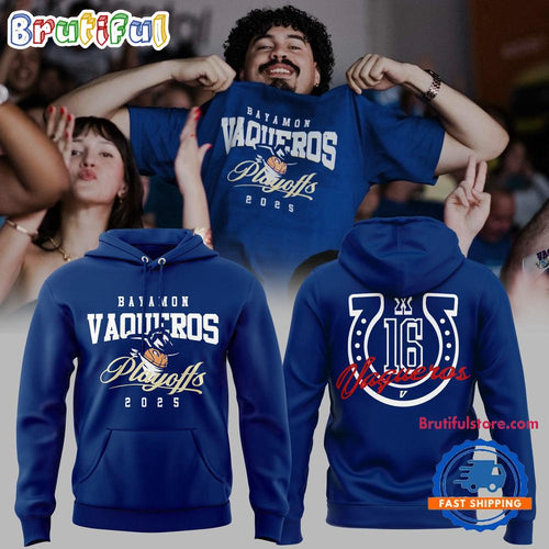 Vaqueros de Bayamon 2025 Play Offs BSN Limited Edition Hoodie T-Shirt