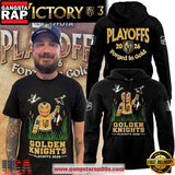 Vegas Golden Knights 2026 Playoffs Round 2 Forged in Gold New Design Hoodie