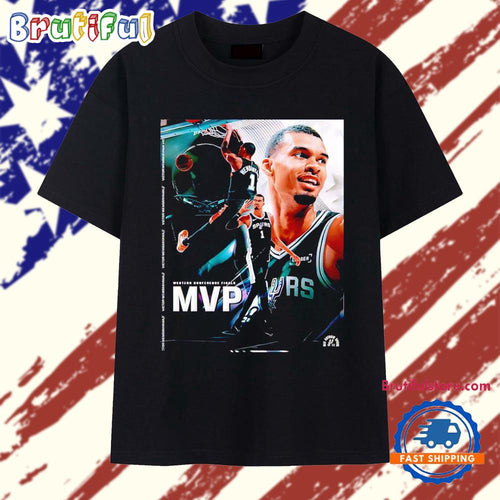 Victor Wembanyama San Antonio Spurs 2026 NBA Western Conference Finals MVP T Shirt