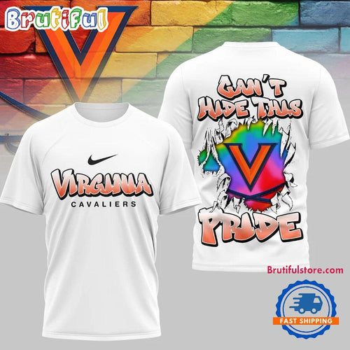 Virginia Cavaliers 2026 NCAA Pride Month Limited Edition 3D Shirt