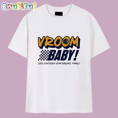 VROOM Baby Indiana Pacers 2025 Eastern Conference Finals T Shirt