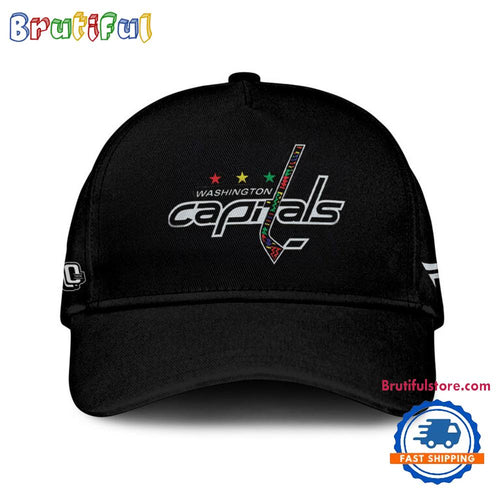 Washington Capitals 2025 NHL Black Month History Specialty Cap Hats