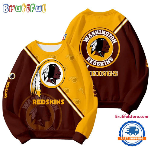Washington Commanders 2025 NFL Customized Round Neck Sweatshirt