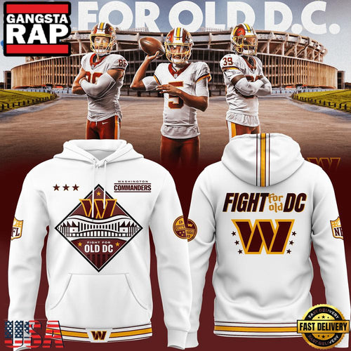 Washington Commanders Super Bowl Era 2025 Limited Premium Edition Hoodie