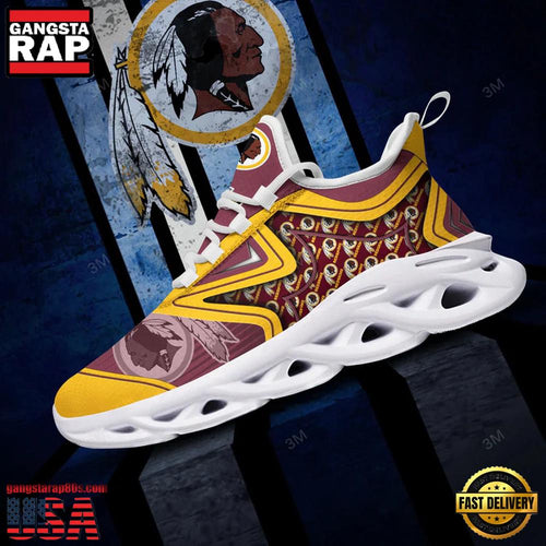 NFL Washington Redskins Team Max Soul Shoes Running Sneakers New Designer