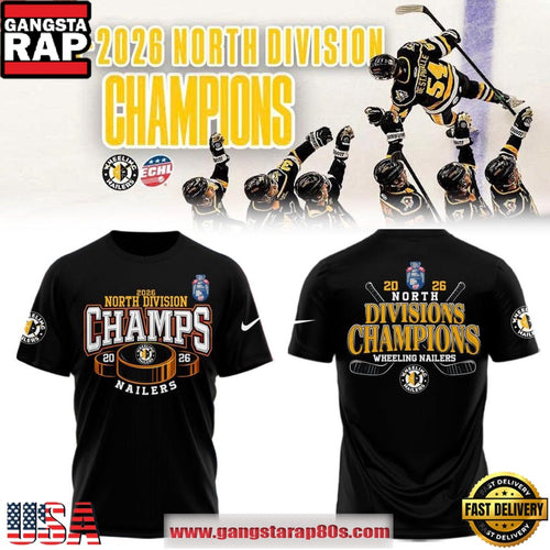 Wheeling Nailers North Division Champions Playoffs 2026 3D Shirt