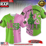 Wicked For Good Limited Edition Baseball Jersey Shirt