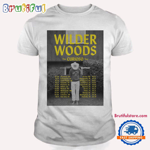 Wilder Woods The Curioso Tour 2025 T Shirt