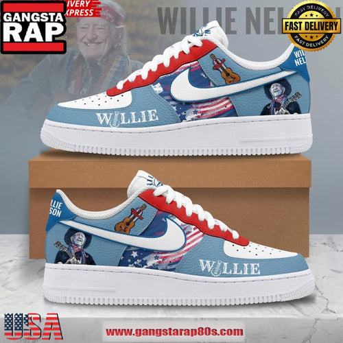 Willie Nelson For American Limited Edtion Air Force 1 Sneakers Shoes
