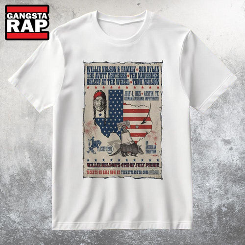Willie Nelson’s 4th Of July Picnic In Austin TX T Shirt