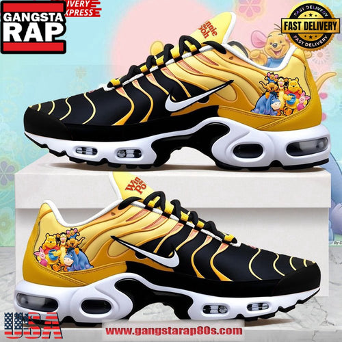 Winnie the Pooh Limited Edition Air Max Plus Shoes Running Sneakers