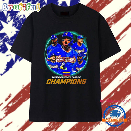 World Baseball Classic Champions 2026 Venezuela baseball T Shirt