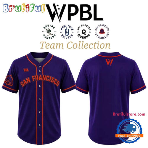 WPBL San Francisco Firebells 2026 Special New Baseball Jersey