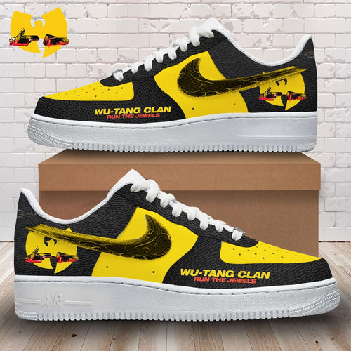Wu-Tang Clan Run The Jewels Air Force 1 Running Sneakers Shoes
