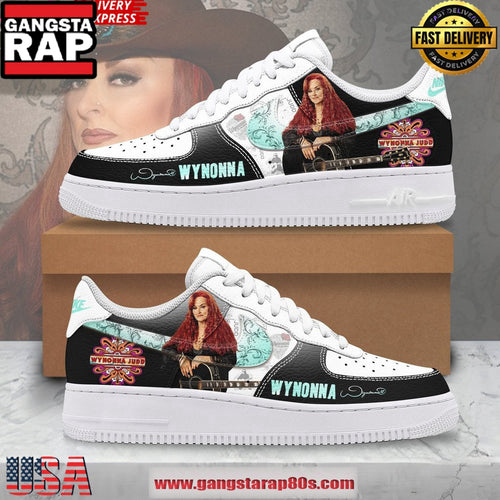 Wynonna Judd Limited Edition Air Force 1 Running Sneakers Shoes