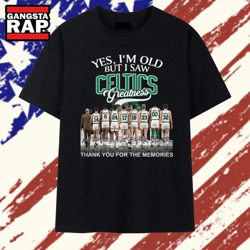 Yes I’m Old But I Saw Celtics Greatness Signatures Graphic T Shirt