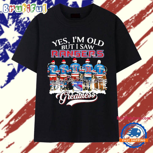 Yes I’m old but I saw New York Rangers greatness Christmas T Shirt