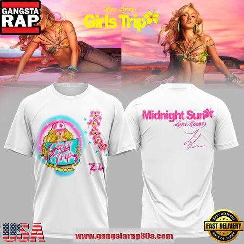 Zara Larsson Midnight Sun Tour 2026 Pop Music Enthusiast T Shirt