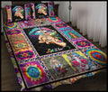Hippie Quilt Bedding Set - Color Energy Quilted Design