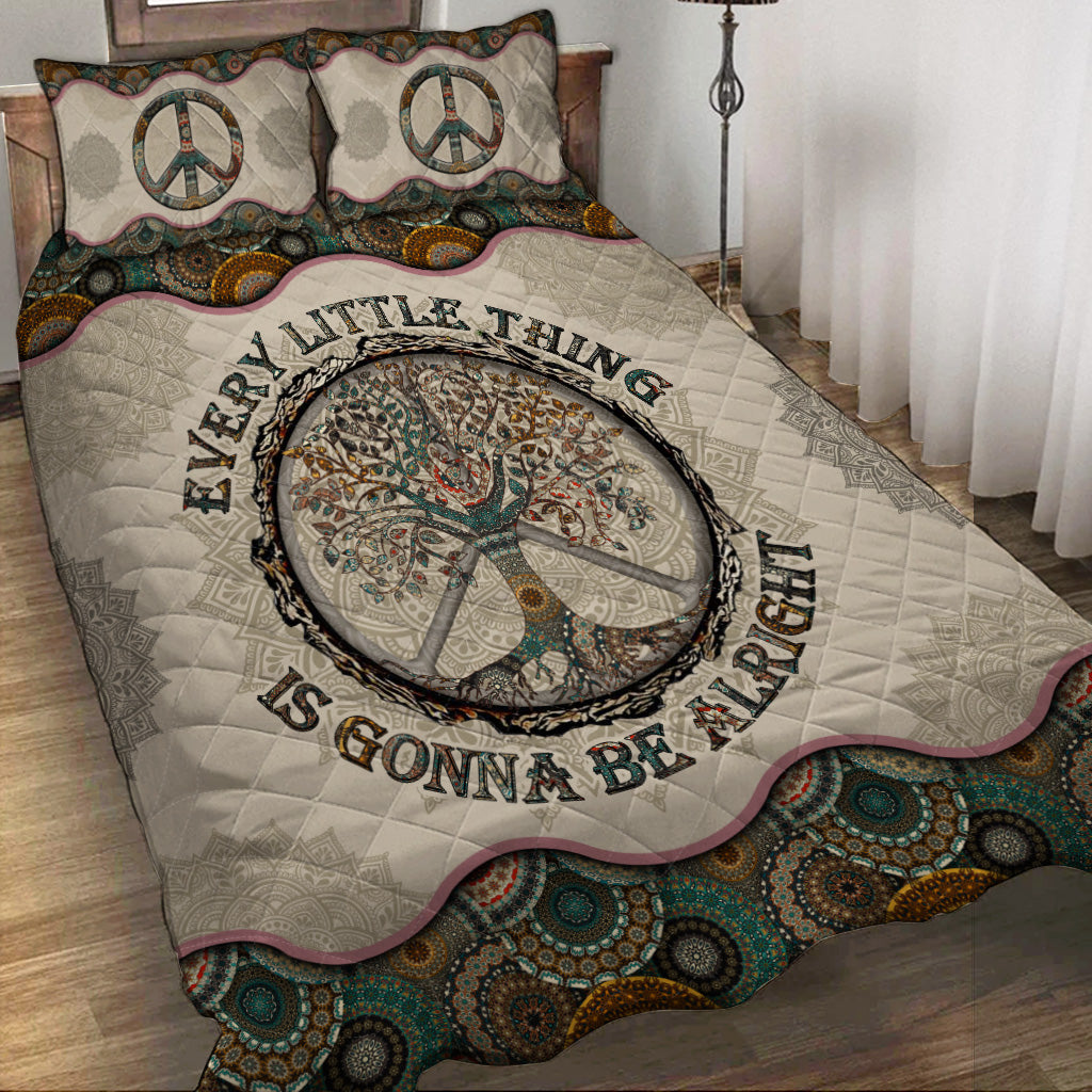 Hippie Quilt Bedding Set - Creative Color Bedroom Comfort