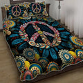 Hippie Quilt Bedding Set - Colorful Free Living Bedding