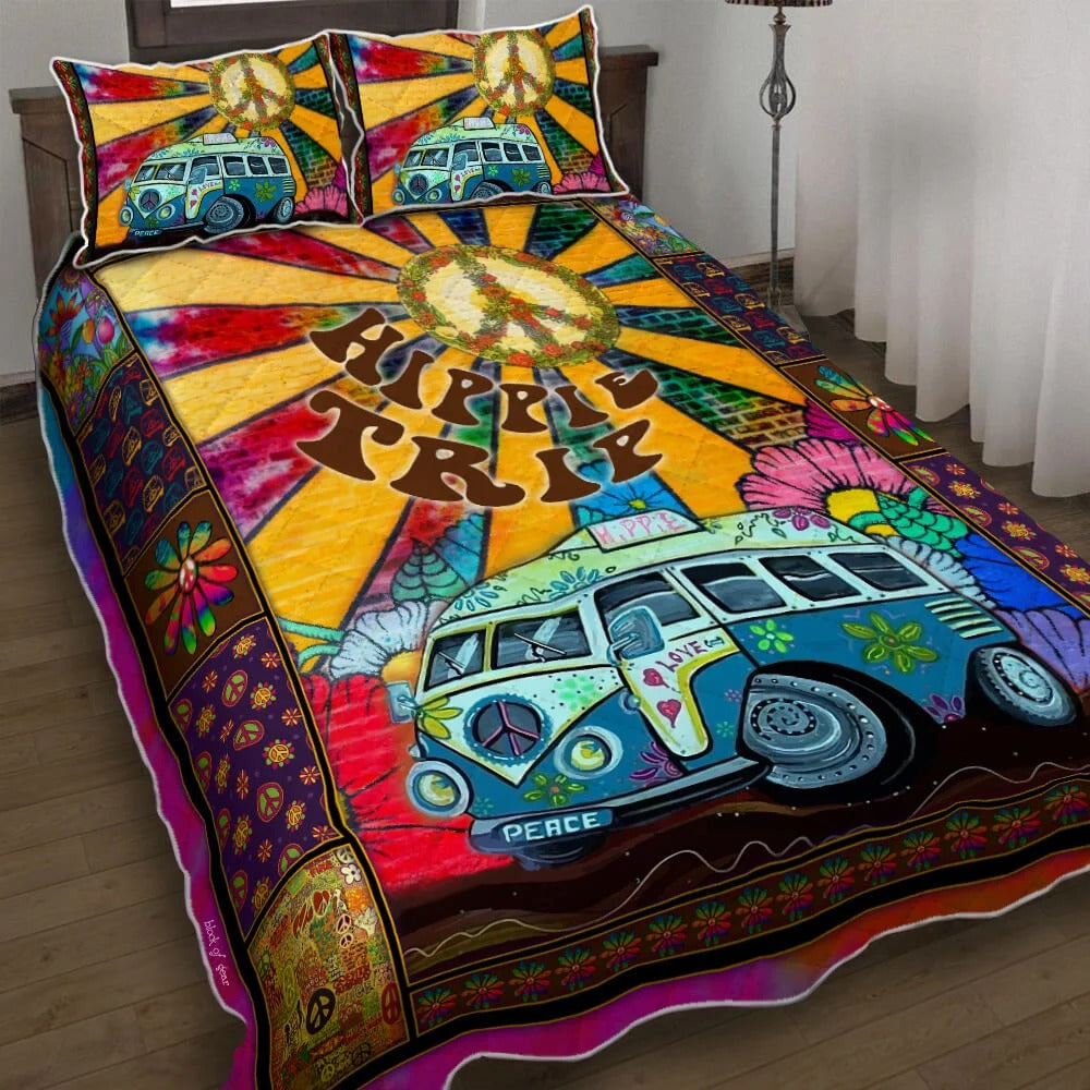 Hippie Quilt Bedding Set - Free Spirit Everyday Bedding
