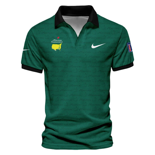 Golf Pattern Cup White Mix Green Masters Tournament Nike Vneck Polo Shirt Style Classic Polo Shirt For Men