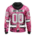 NFL Baltimore Ravens All Over Print 3D Hoodie I Pink I Can In October We Wear Pink Breast Cancer Unisex Hoodie