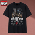 16 Years Of The Walking Dead 2010 2026 Signatures Cast T Shirt, Music 2D Shirt