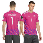 Malag?n 1 AOP T-Shirt 2026 World Cup Mexico Home Goalkeeper