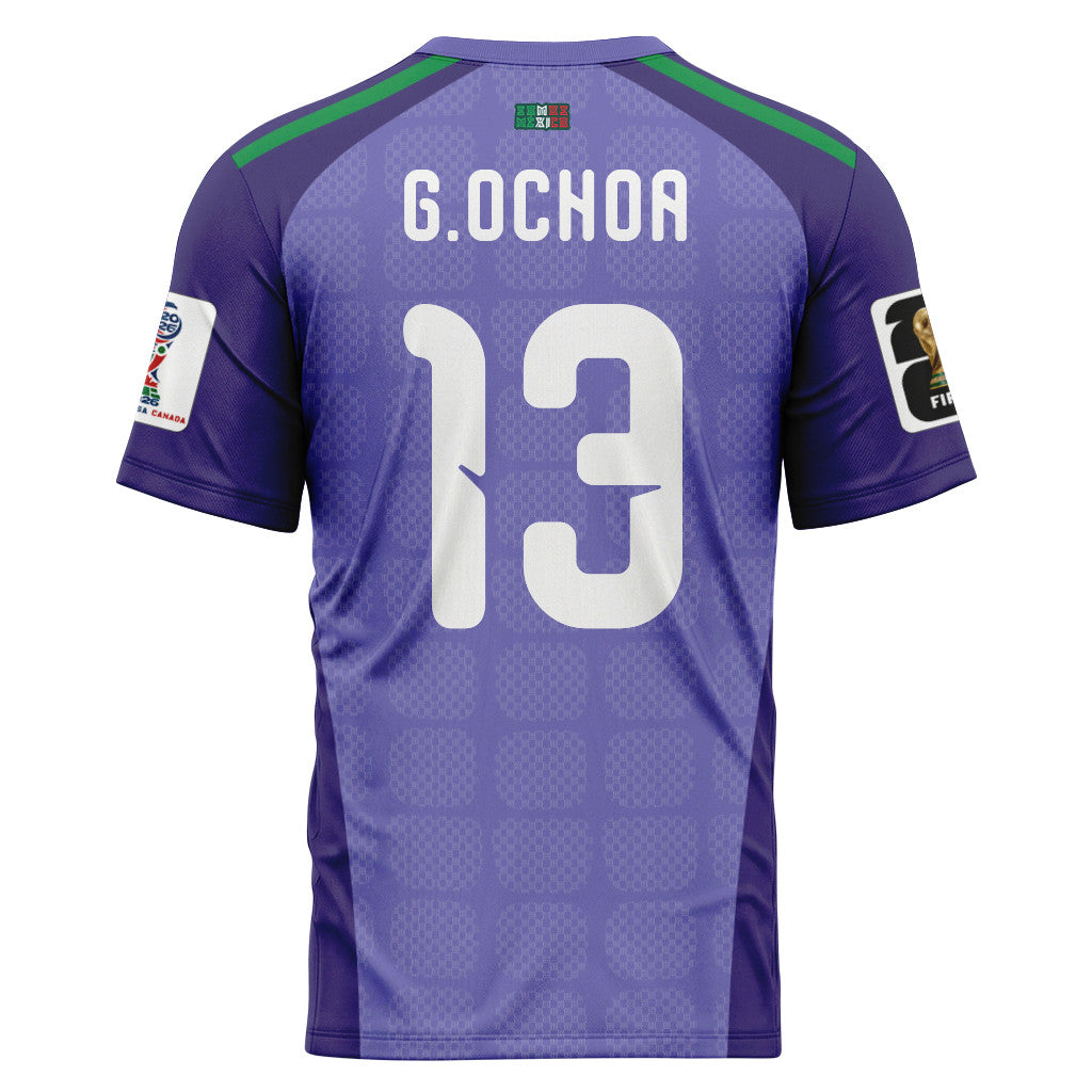 Ochoa 13 AOP T-Shirt 2026 World Cup Mexico Away Goalkeeper