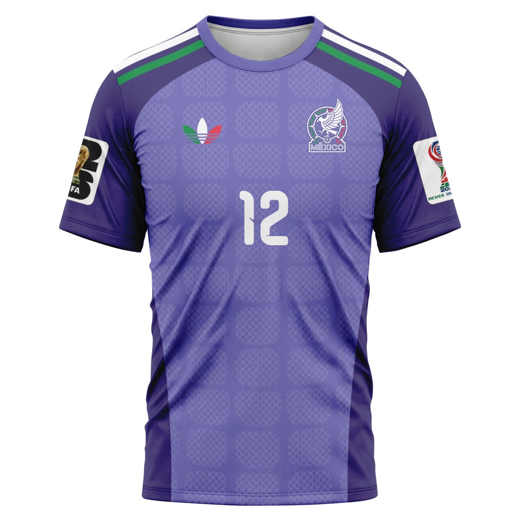 Rangel 12 AOP T-Shirt 2026 World Cup Mexico Away Goalkeeper
