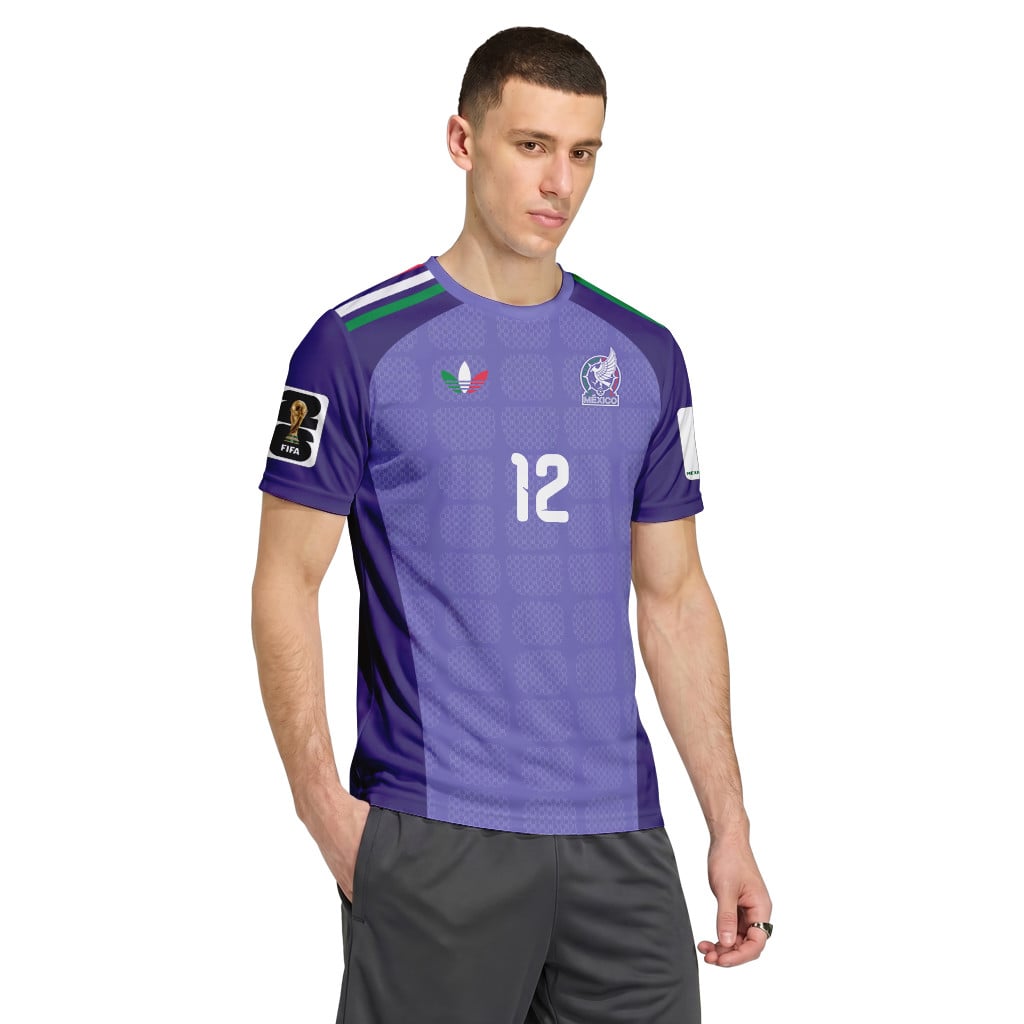 Rangel 12 AOP T-Shirt 2026 World Cup Mexico Away Goalkeeper