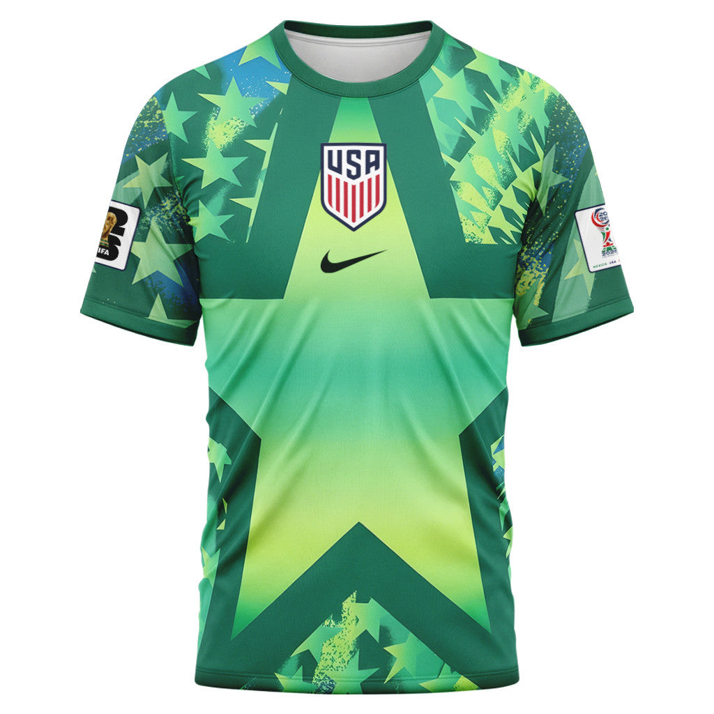 Brady 25 USA 2026 World Cup Home Goalkeeper AOP T-Shirt