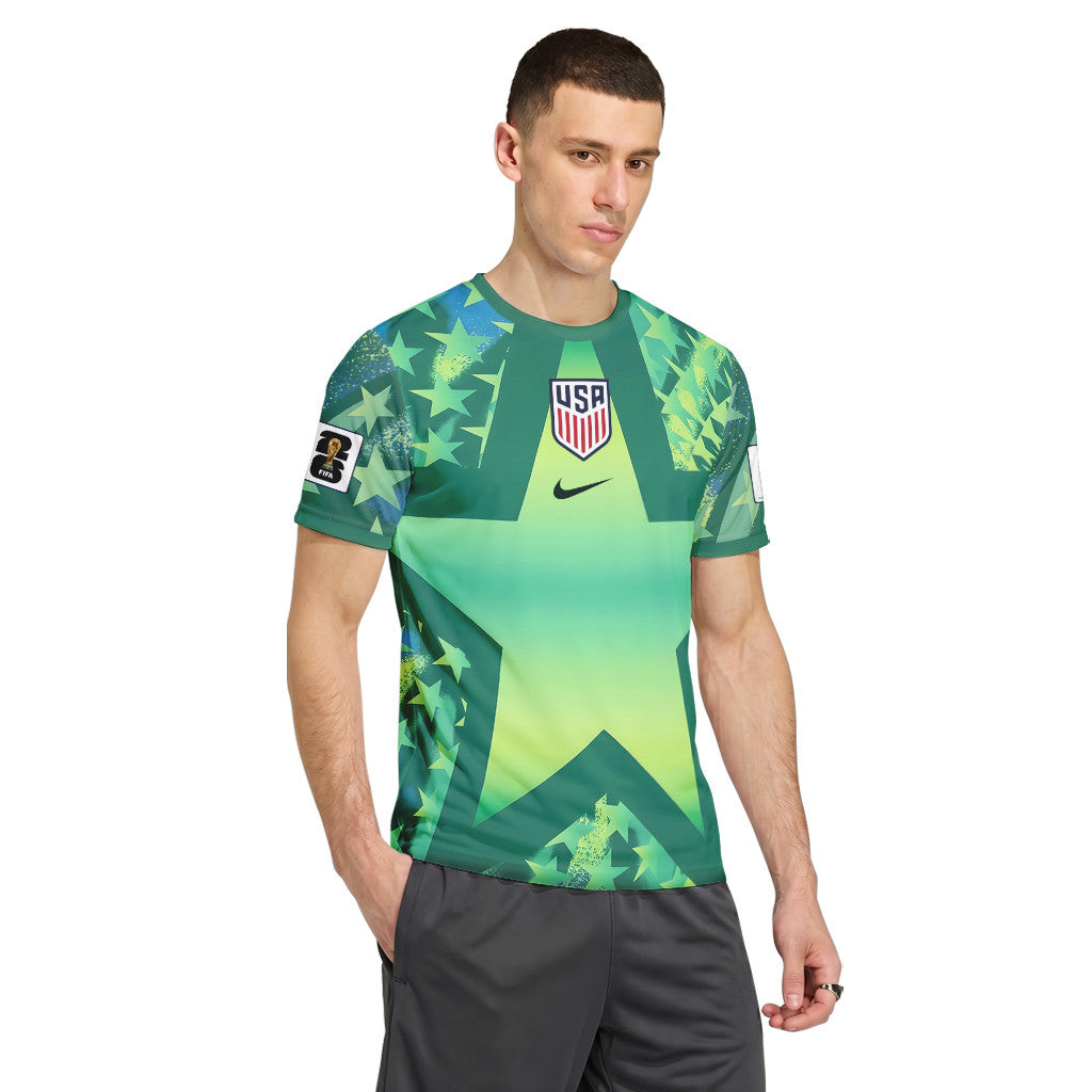 Brady 25 USA 2026 World Cup Home Goalkeeper AOP T-Shirt