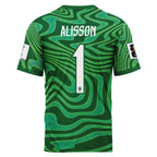 Alisson 1 Brazil 2026 World Cup Home Goalkeeper AOP T-Shirt
