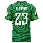 Ederson 23 Brazil 2026 World Cup Home Goalkeeper AOP T-Shirt