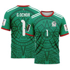 Guillermo Ochoa 1 AOP T-Shirt 2026 World Cup Mexico Home