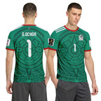 Guillermo Ochoa 1 AOP T-Shirt 2026 World Cup Mexico Home